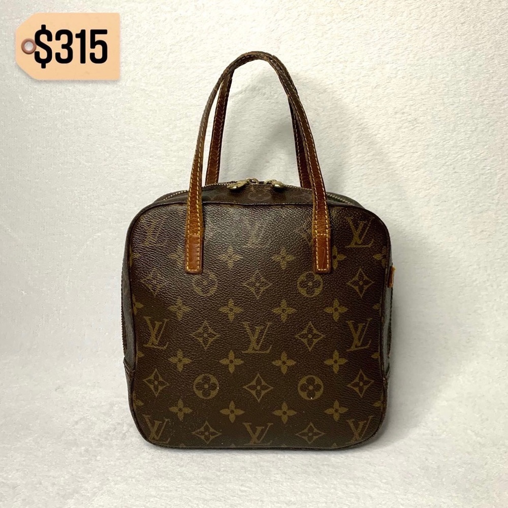 ✨✨✨✨SOLD✨✨✨✨ Louis Vuitton Authentic Monogram Brown Spontini Handbag Purse GUC